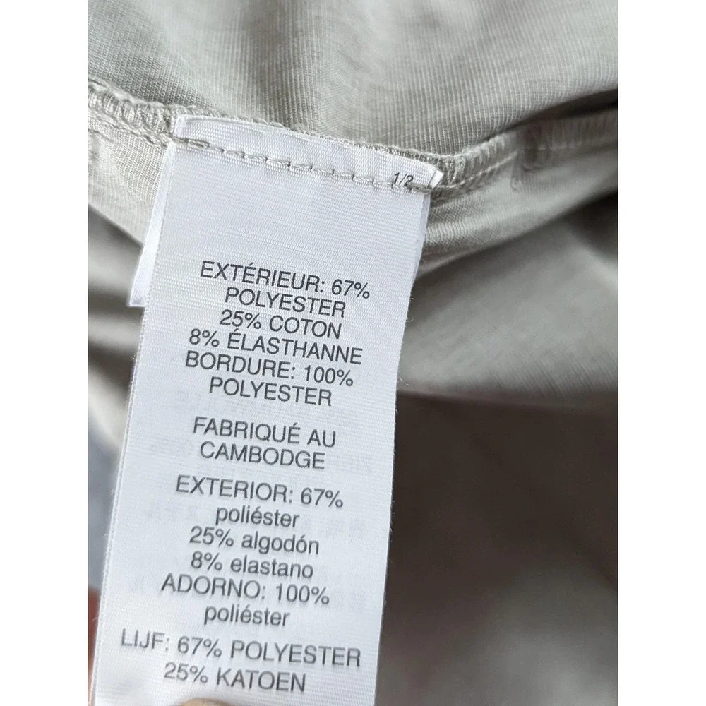 Vuori Aim Pants Men 38x30 Light Gray Stretch Slim Chino Trouser Performance V431